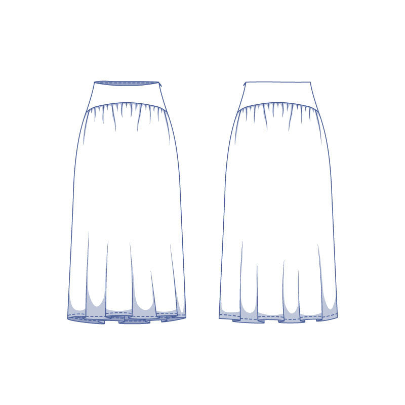 fibre-mood-gedda-jupe-maxi-fronc-e-patron-de-couture-boh-me-t image 5