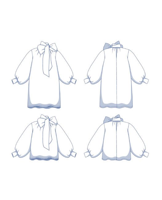 fibre-mood-electra-robe-patron-de-couture-robe-volumineuse-col-nou-manches-large image 6