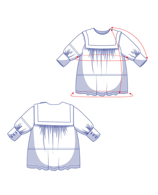 fibre-mood-harmony-top-marin-patron-de-couture-femme-xs-xxxl image 5