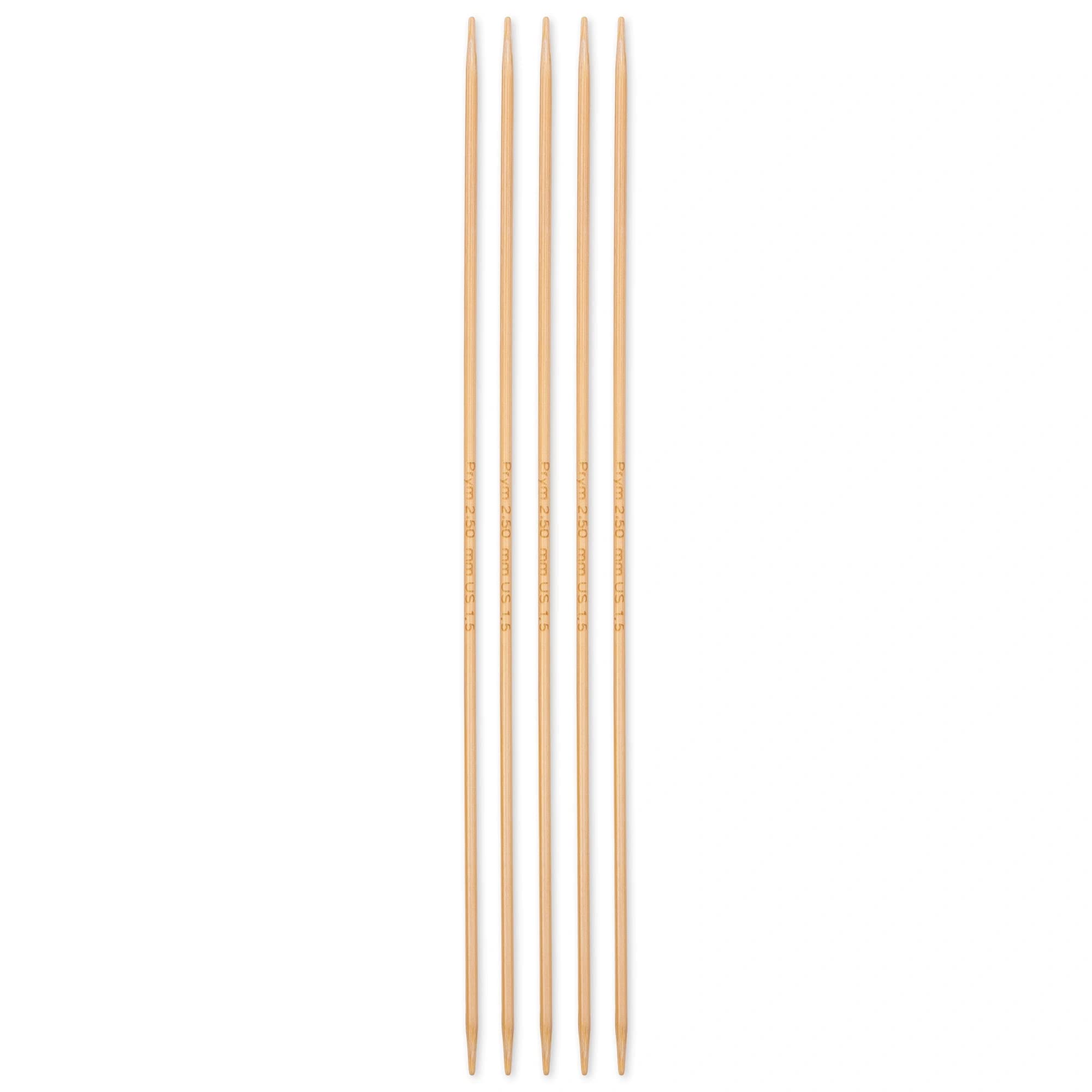 prym-222211-aiguilles-double-pointe-bambou-20-cm-2-50-mm image 2