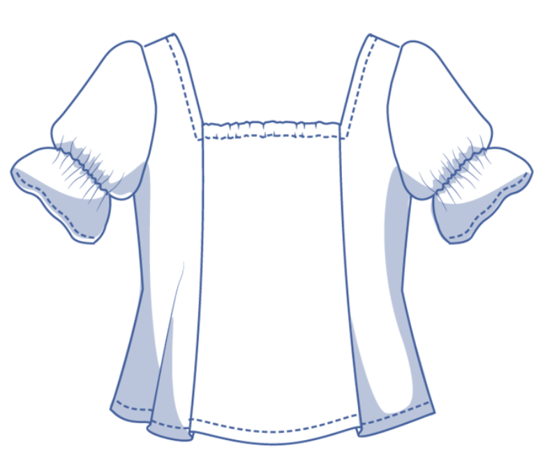 fibre-mood-elma-top-patron-de-couture-manches-bouffantes-r-tro image 3