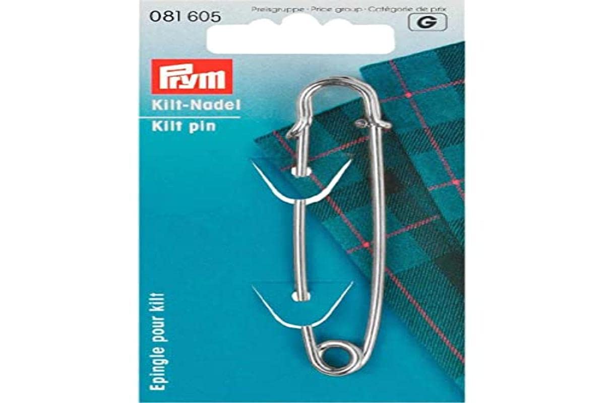 prym-pingle-kilt-acier-doux-argent-76-mm image 1
