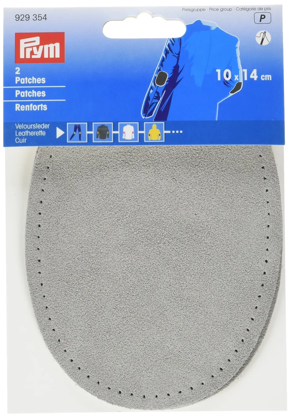 prym-929354-renforts-coudi-res-velours-coudre-10-x-14-cm-gris image 1