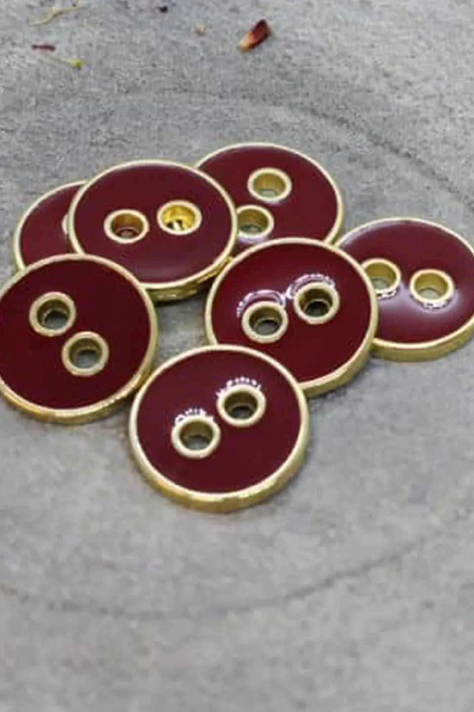 atelier-brunette-boutons-joy-amarante-x10 image 1