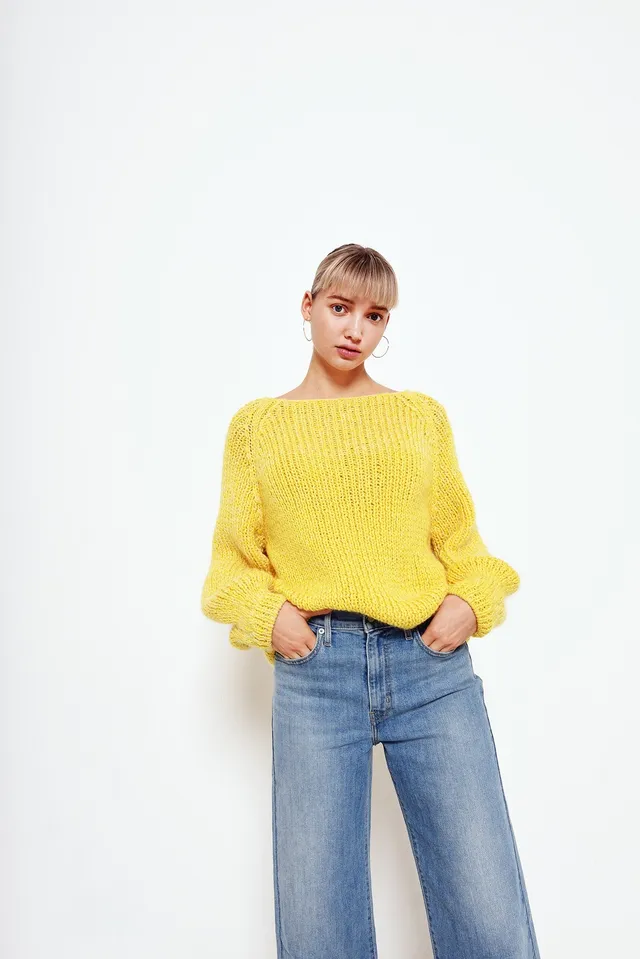 fibre-mood-yvonne-pull-patron-de-tricot-pull-ample-col-v-xs-l image 1