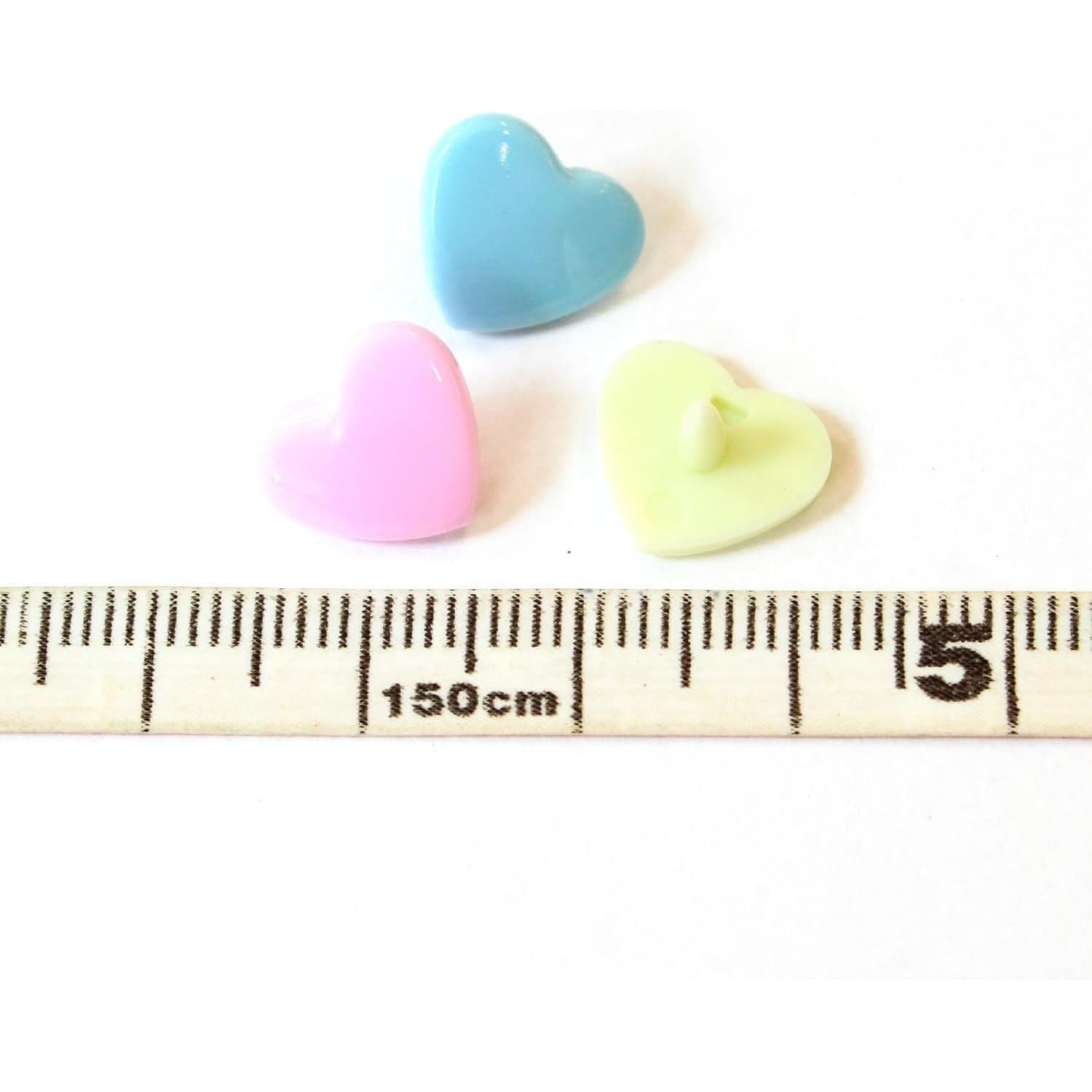 prym-love-boutons-pression-color-snaps-c-ur-12-4-mm-rose-vert-bleu-clair image 3