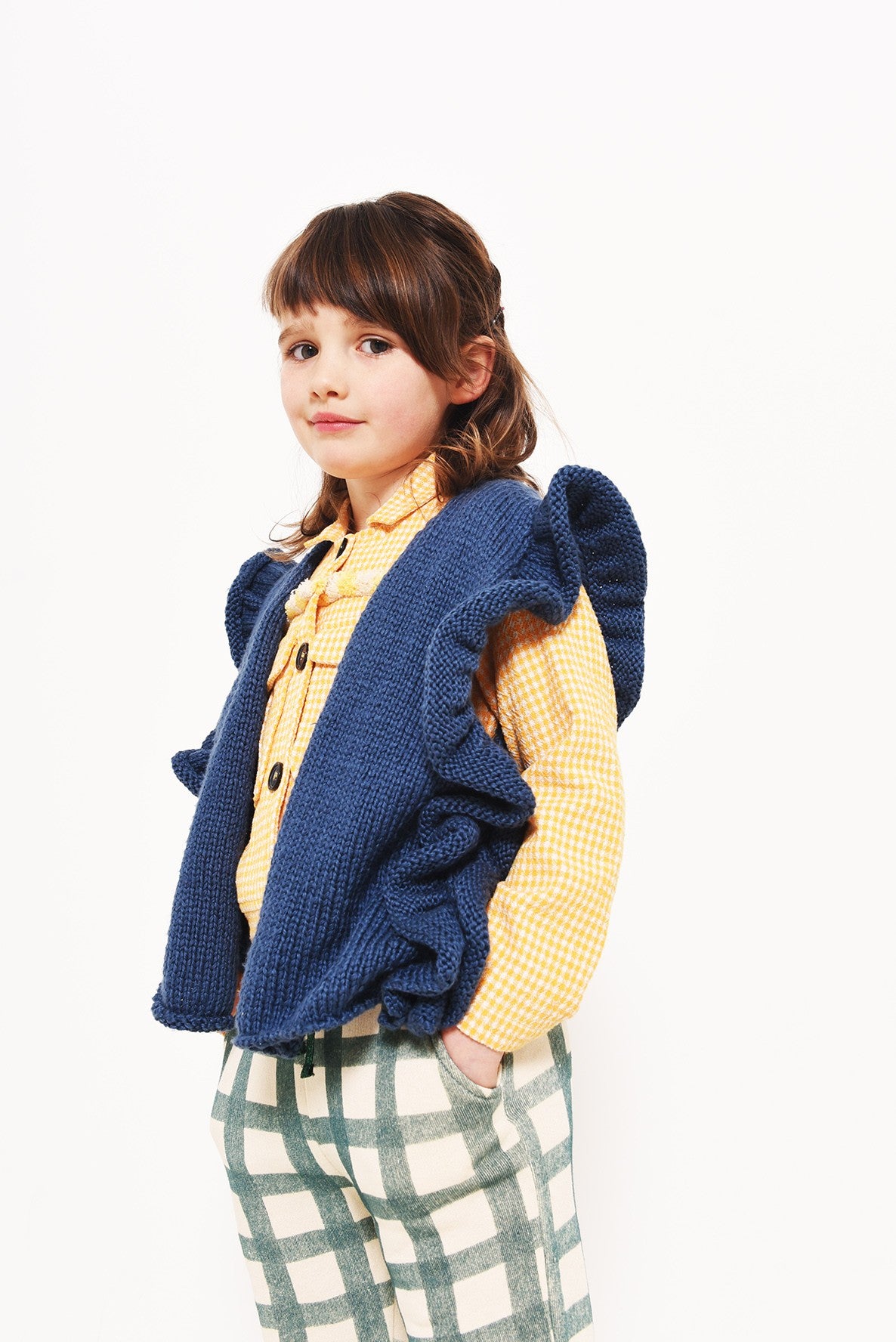 fibre-mood-fleur-gilet-tricot-enfant-sans-manches-volants-2-14-ans image 1