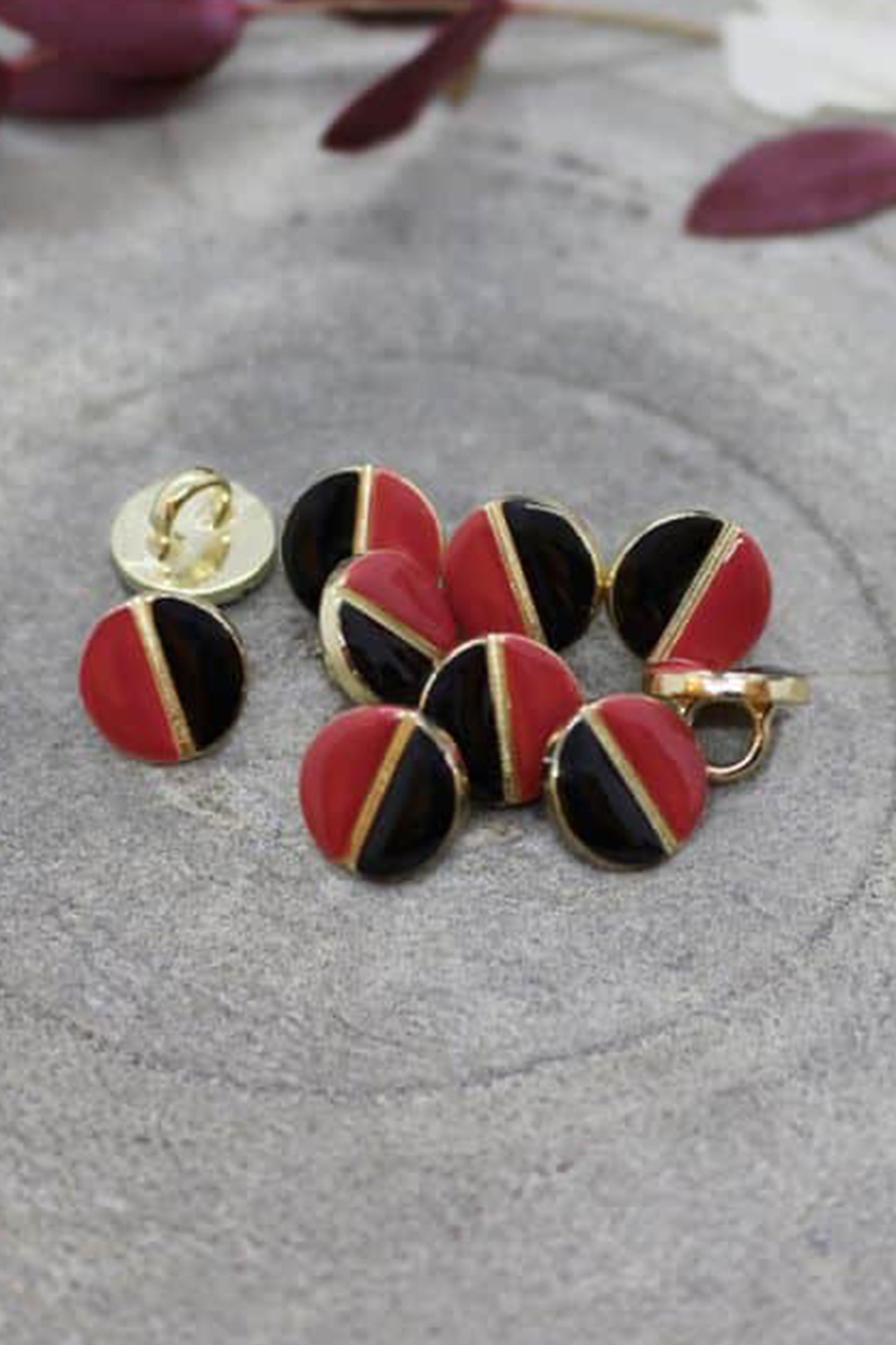 atelier-brunette-boutons-wink-black-terracotta-x10 image 2