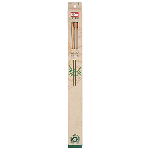 prym-aiguilles-tricoter-droites-bambou-33-cm-5-00-mm image 4