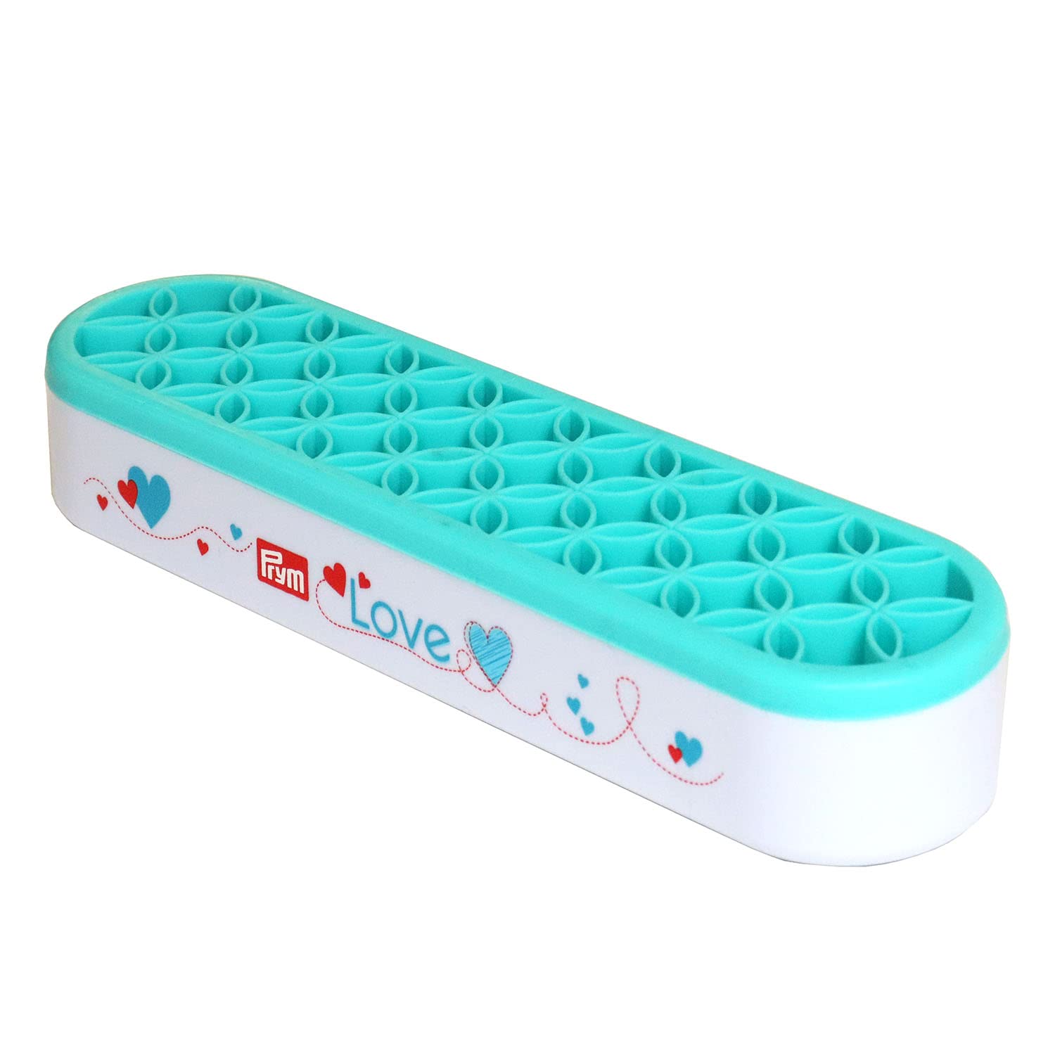 prym-hold-store-organiseur-couture-love-rouge-bleu-blanc image 1