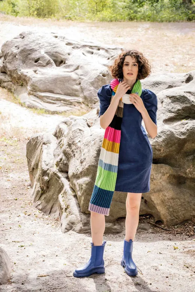 fibre-mood-dina-robe-patron-de-couture-col-montant-xs-xxxl image 1