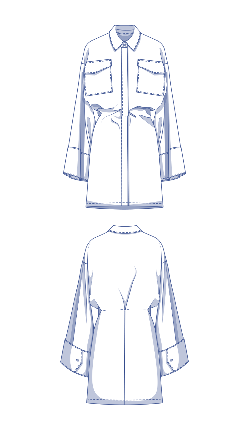 fibre-mood-tindra-patron-de-couture-robe-chemisier image 3