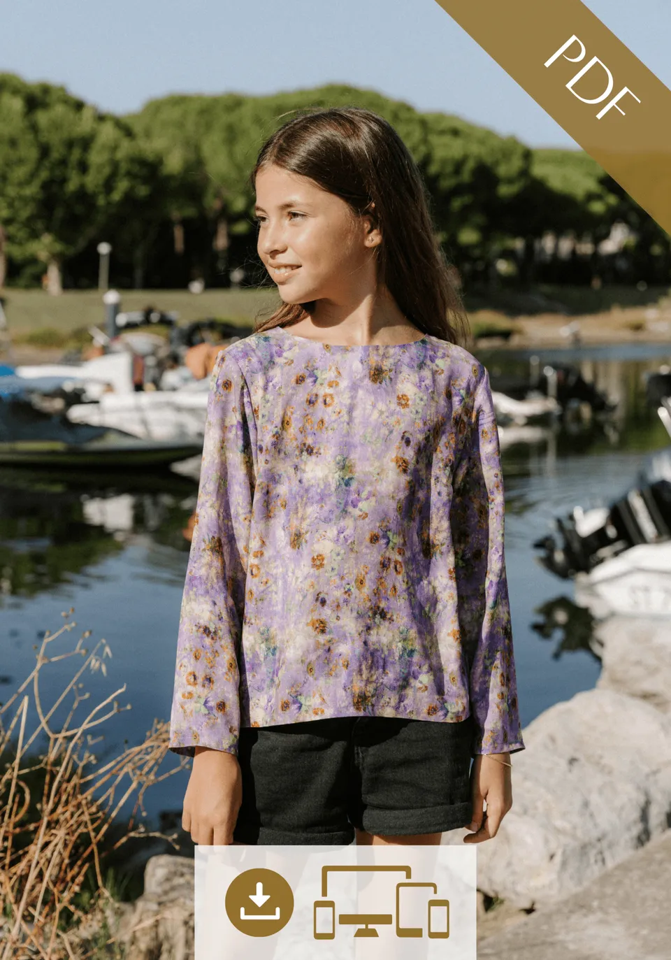 maison-fauve-patron-couture-blouse-fille-miss-violette-pdf image 1
