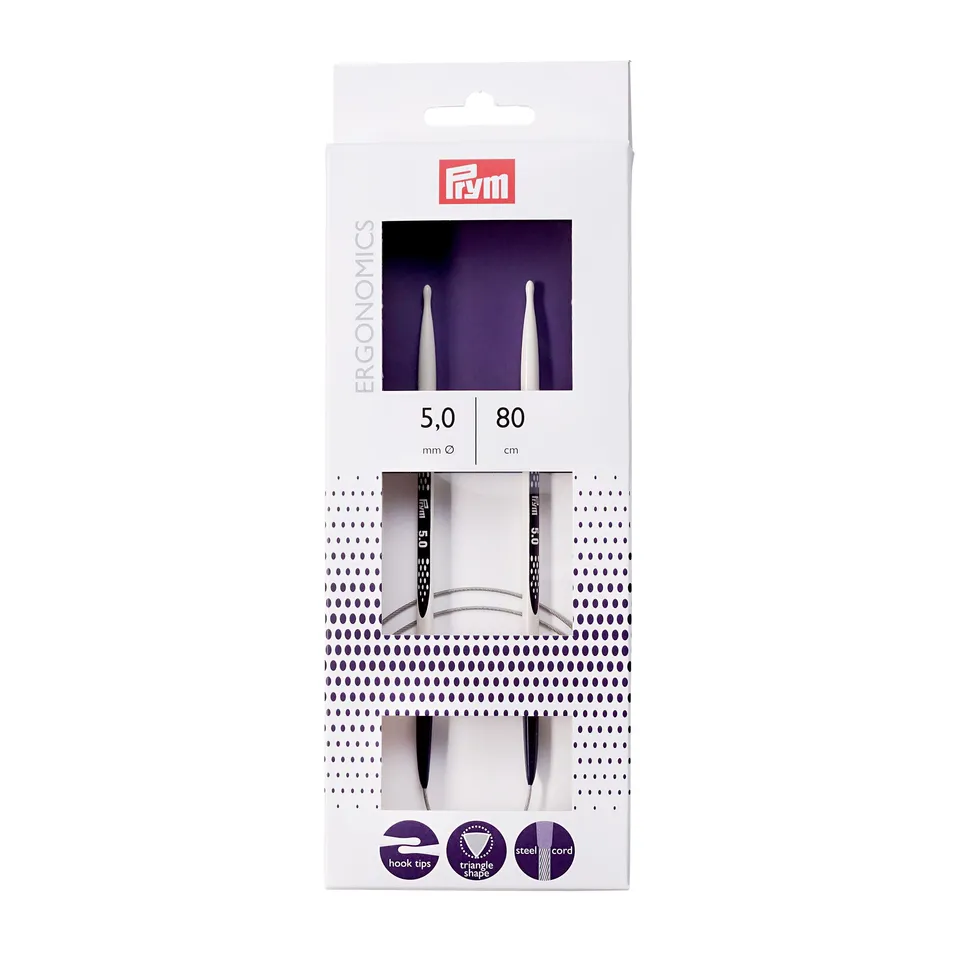prym-ergonomics-aiguille-tricoter-circulaire-80-cm-5-00-mm image 1