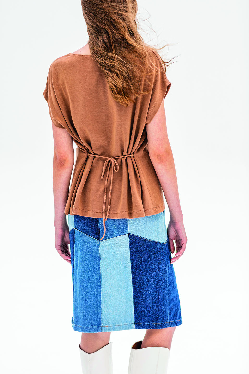 fibre-mood-clara-top-patron-de-couture-haut-fluide-rubans-oversized image 5