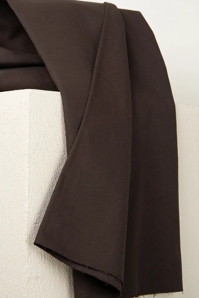 atelier-brunette-tissu-canvas-oat-chocolate-toile-de-coton-robuste-beige-chocola image 1