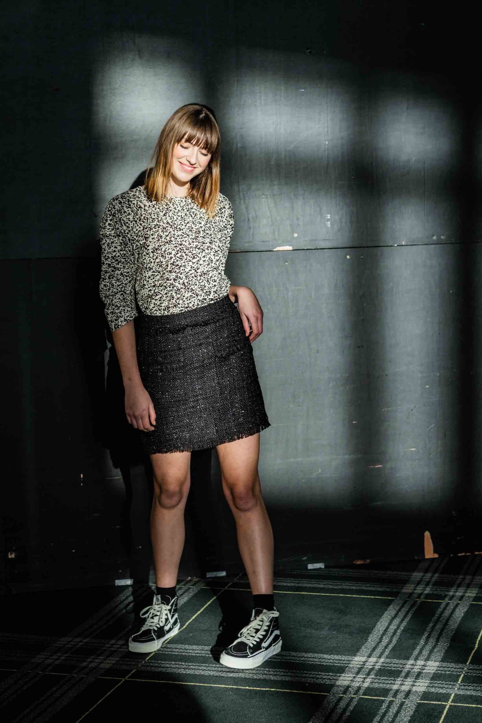 fibre-mood-harper-top-patron-de-couture-manches-3-4-encolure-arrondie-xs-xxxl image 2