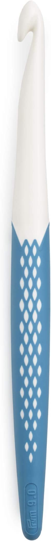 prym-prym-ergonomics-crochet-pour-laine-18-cm-9-00-mm-blanc-violet image 1