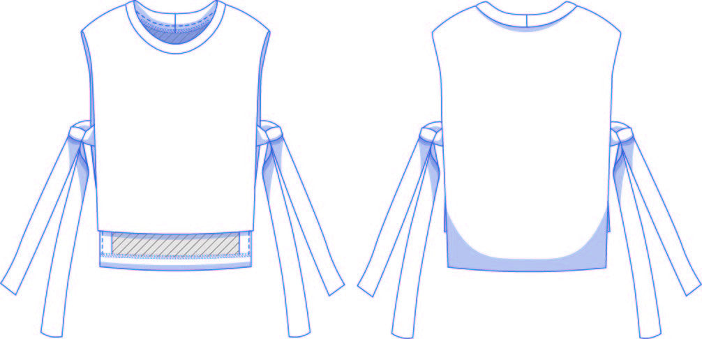 fibre-mood-hoda-top-patron-de-couture-d-bardeur-sans-manches-rubans-nouer-xs-xxx image 7