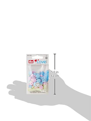 prym-love-boutons-pression-color-snaps-c-ur-12-4-mm-rose-vert-bleu-clair image 6