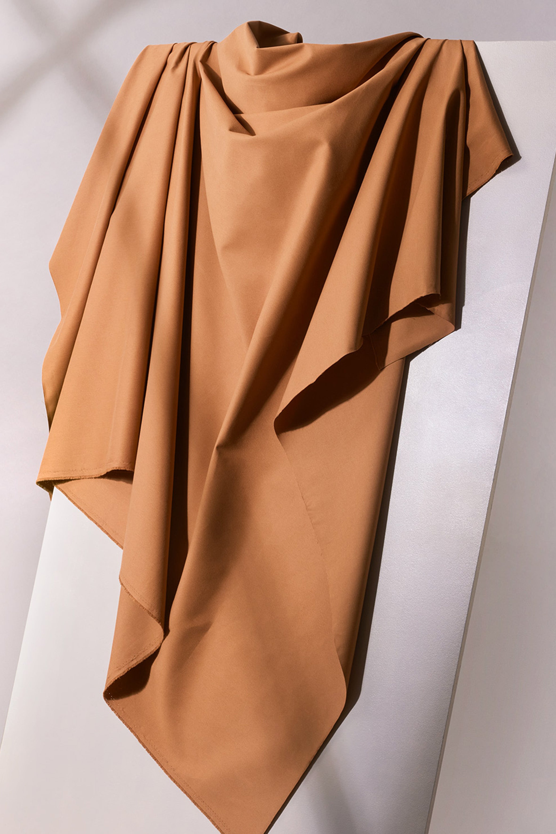 atelier-brunette-coupons-gabardine-light-pecan-pie-coton image 2