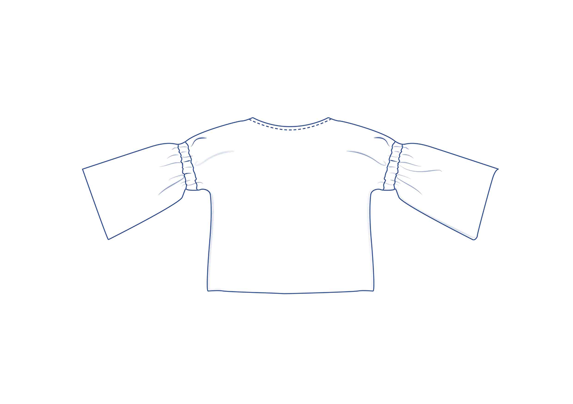 fibre-mood-nala-top-patron-de-couture-manches-3-4-vas-es image 8