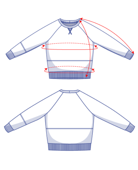 fibre-mood-mika-sweat-shirt-patron-de-couture-col-rond-manches-raglan image 5