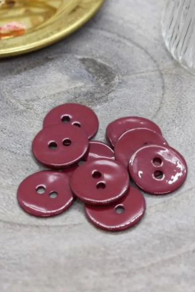 atelier-brunette-boutons-glossy-amarante-x10-mercerie-nacre-akoya image 1