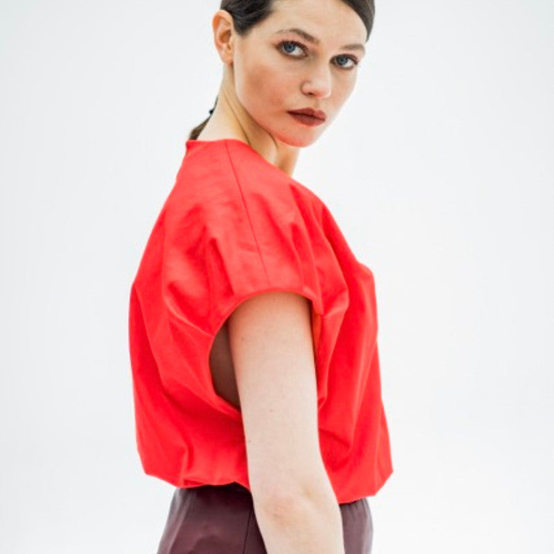 fibre-mood-becca-top-patron-de-couture-top-manches-pliss-es-et-volants-tailles-x image 1