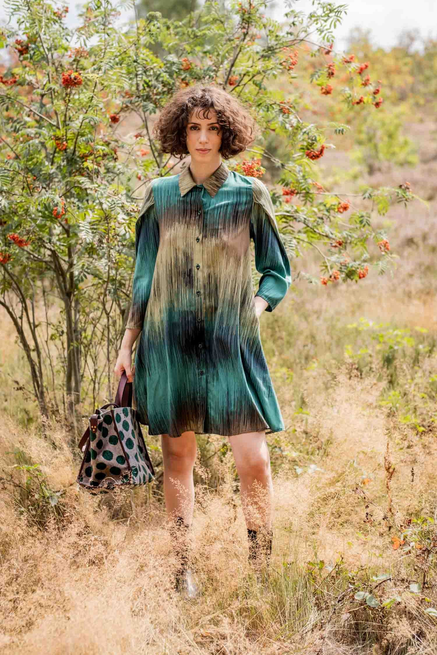 fibre-mood-farrah-robe-patron-couture-robe-chemise-femme-xs-xxxl image 1
