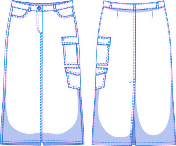 fibre-mood-marah-jupe-patron-de-couture-jupe-cargo-denim-longueur-modulable image 7