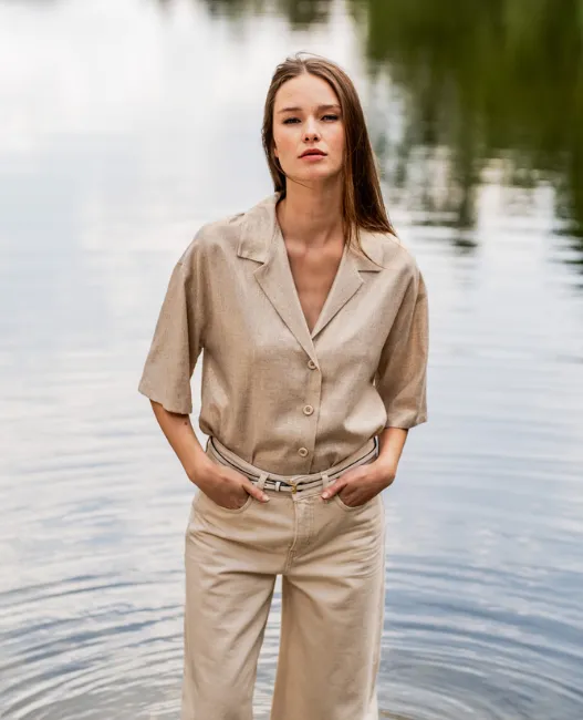 fibre-mood-tesni-chemisier-patron-de-couture-blouses-manches-3-4-xs-xxxl image 1