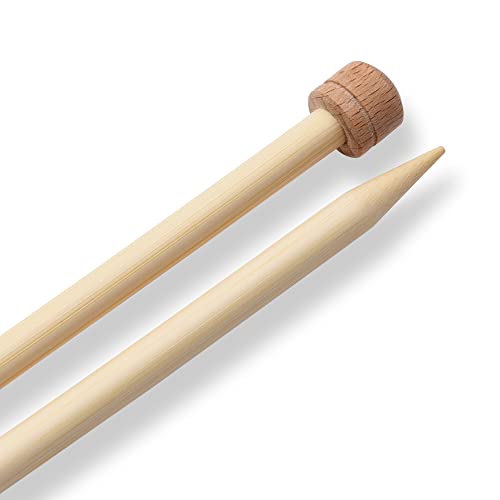 prym-1530-aiguille-tricoter-pointe-unique-bambou-33-cm-8-00-mm-naturel image 6