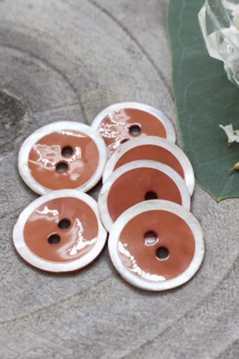 atelier-brunette-boutons-halo-chestnut-x10 image 1