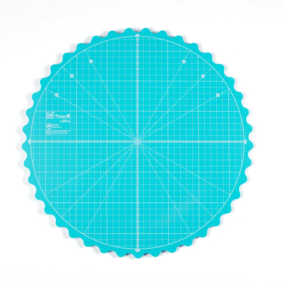 prym-love-tapis-de-d-coupe-rotatif-rond-35-cm-vert image 1