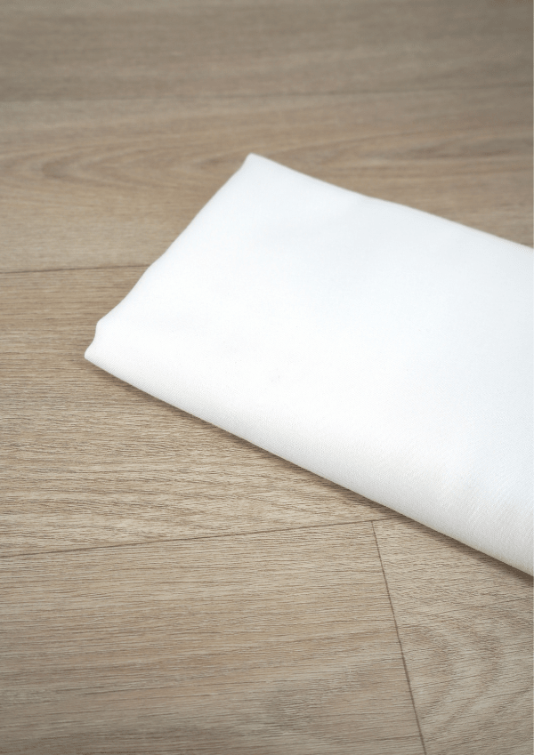 maison-fauve-tissu-tencel-uni-blanc-coupon-10-cm image 1