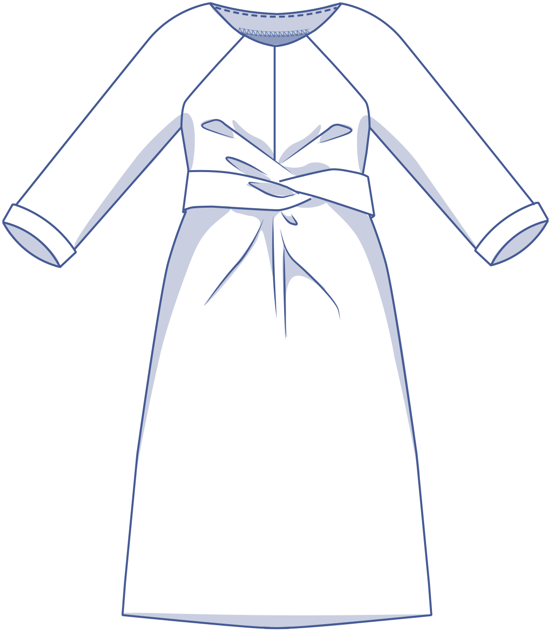 fibre-mood-willa-patron-de-couture-robe-portefeuille-manches-raglan image 4
