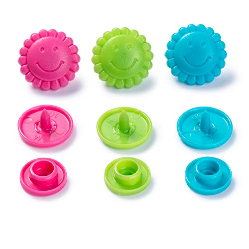 prym-love-boutons-pression-color-snaps-fleur-13-6-mm-turquoise-vert-pomme-rose-v image 6