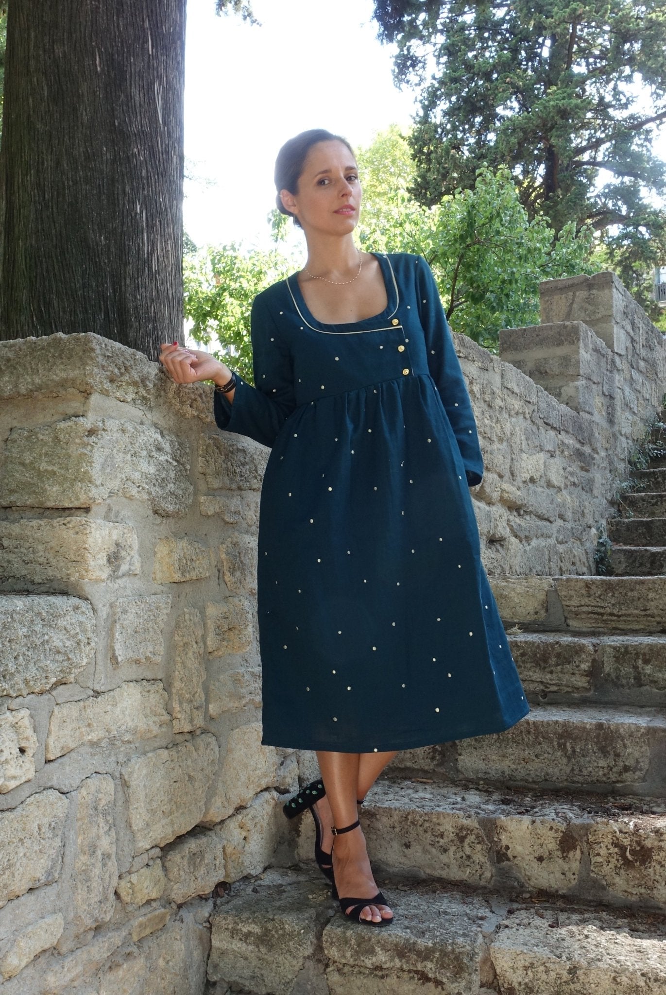 maison-fauve-sybil-patron-couture-robe-et-blouse-encolure-carr-e-pdf-femme image 8