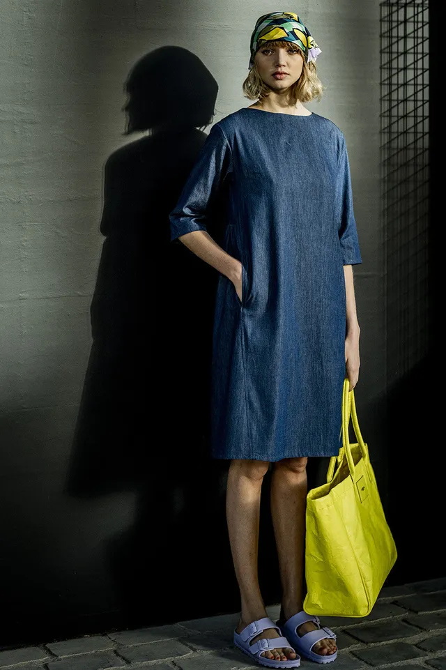 fibre-mood-debra-robe-droite-patron-de-couture-xs-xxl image 1