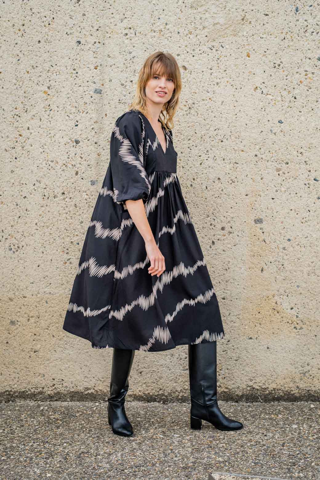 fibre-mood-kika-robe-empire-patron-de-couture-femme-xs-xxxl image 4
