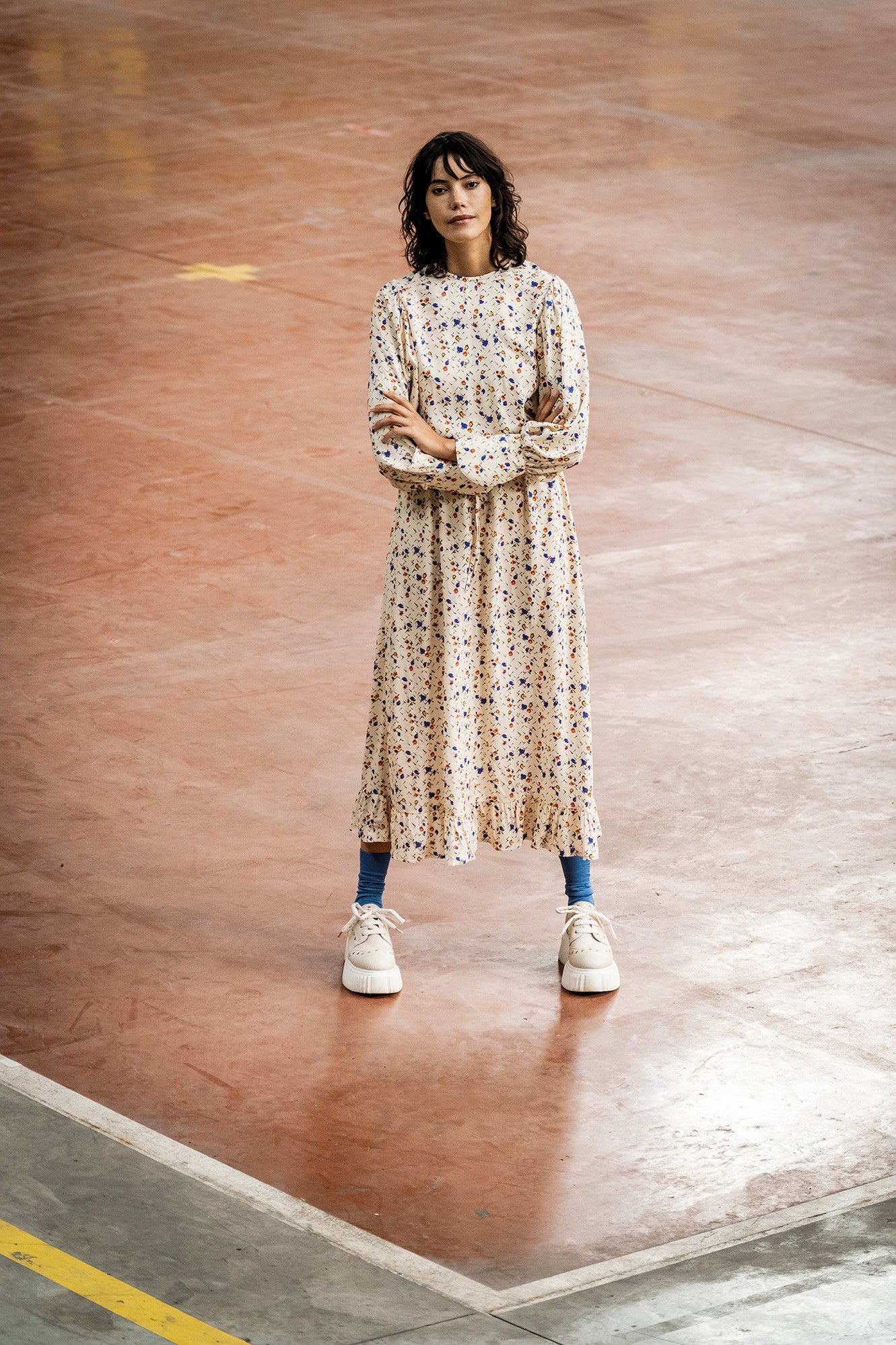 fibre-mood-elodie-patron-de-couture-robe-prairie-manches-ballons-et-volant-taill image 1