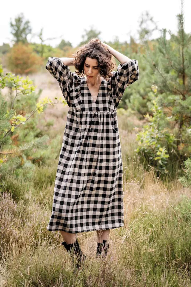 fibre-mood-kika-robe-empire-patron-de-couture-femme-xs-xxxl image 1