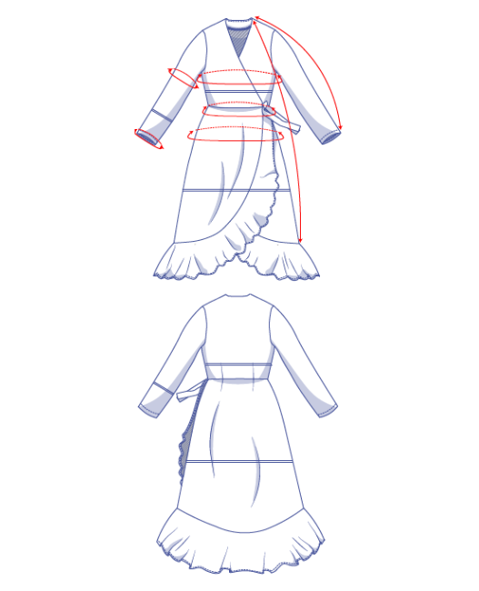 fibre-mood-charlotte-robe-portefeuille-patron-de-couture image 5