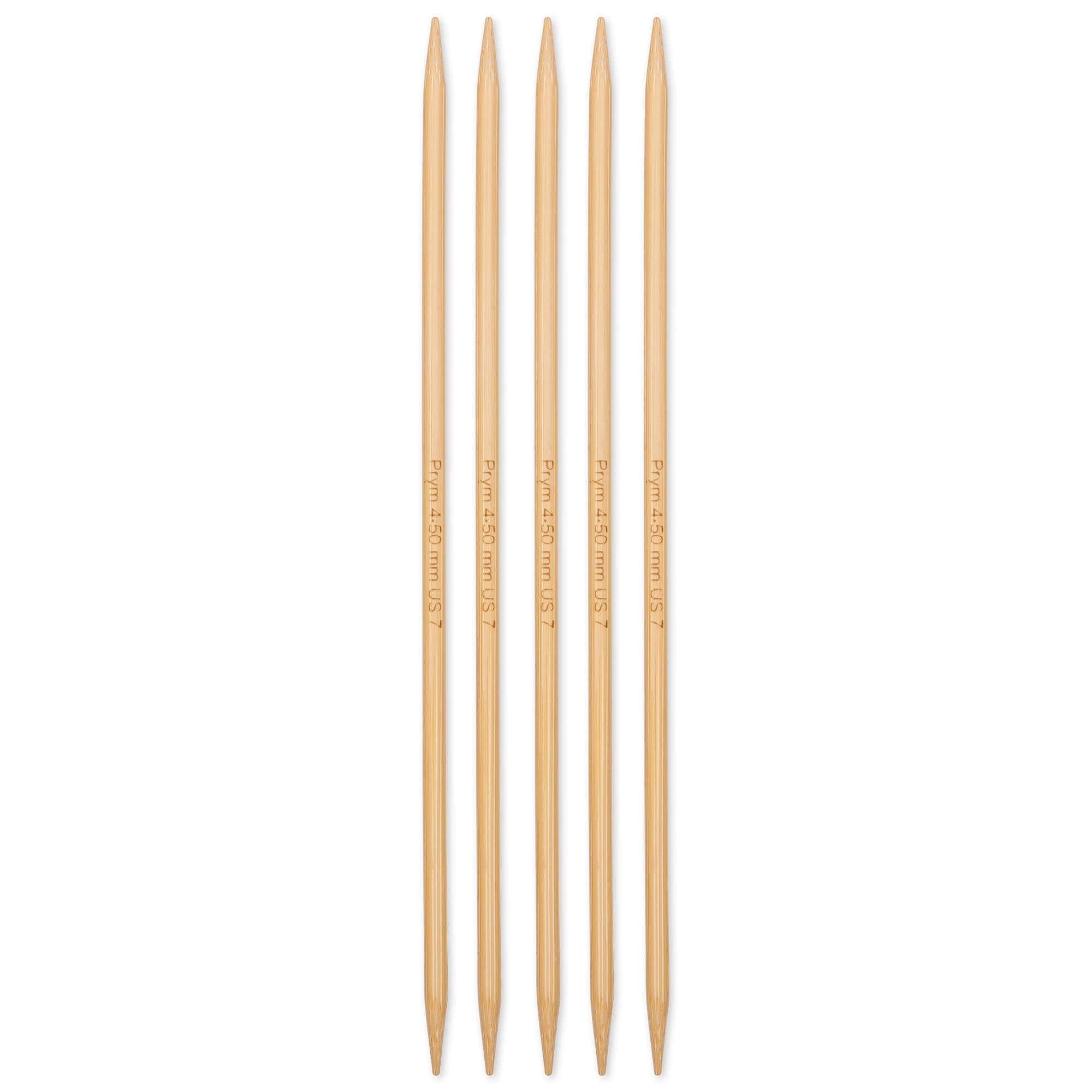 prym-222215-aiguilles-tricoter-2-pointes-bambou-20-cm-4-50-mm image 2