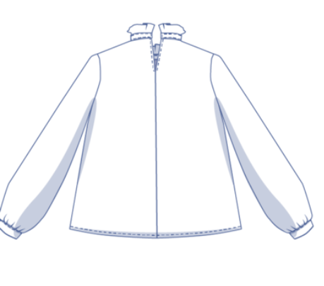fibre-mood-victoria-chemisier-patron-de-couture-32-58-col-montant-volants image 7