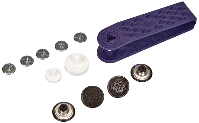 prym-boutons-jeans-fleur-17-mm-laiton-antique-8-pi-ces image 1