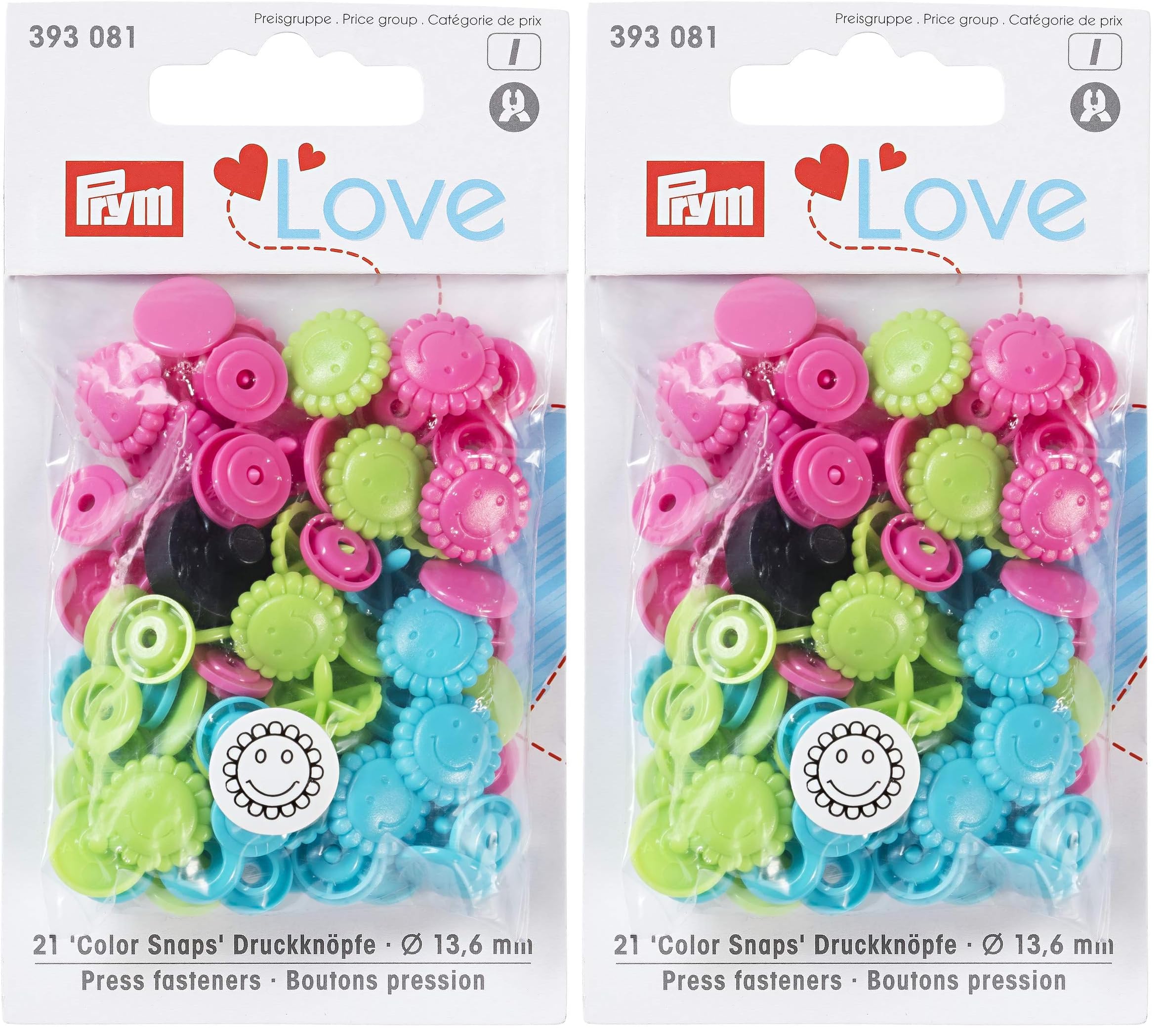 prym-love-boutons-pression-color-snaps-fleur-13-6-mm-turquoise-vert-pomme-rose-v image 4