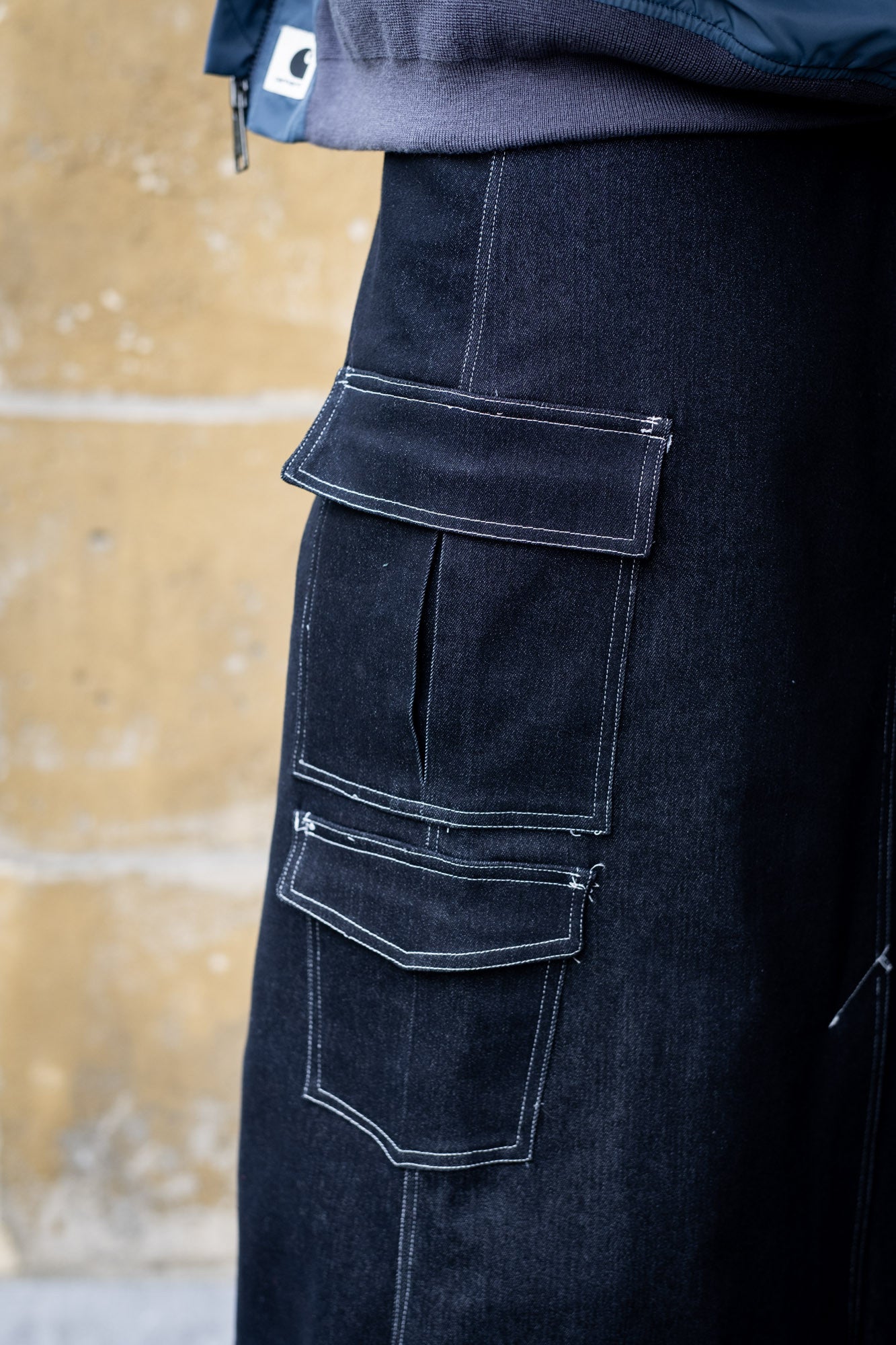 fibre-mood-marah-jupe-patron-de-couture-jupe-cargo-denim-longueur-modulable image 3