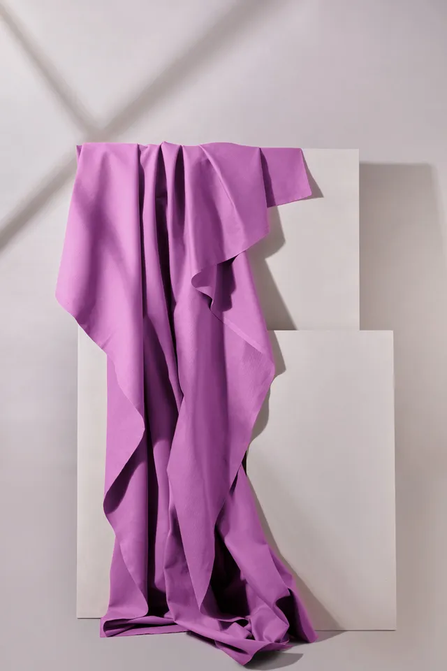 atelier-brunette-tissu-gabardine-bubble-gum-100-coton image 1